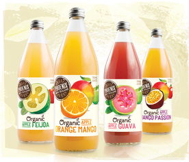 phoenix organic drinks 有机果味饮料包装设计